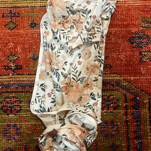Floral Kids Pajamas Nightgown
